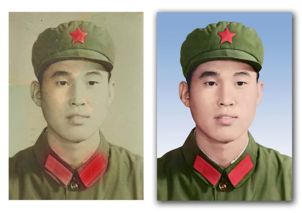 南头镇破损照片修复-18